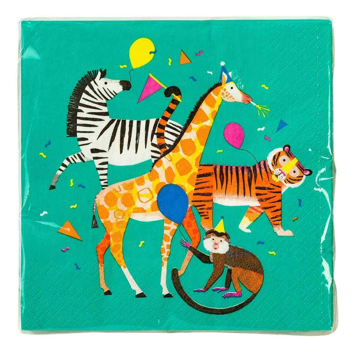 Picture of Wild Animals Paper Napkins