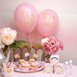 Picture of Pink Balloons - Its A Girl
