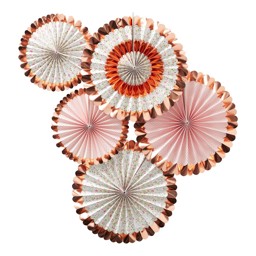 Picture of Ditsy Floral Fan Decorations