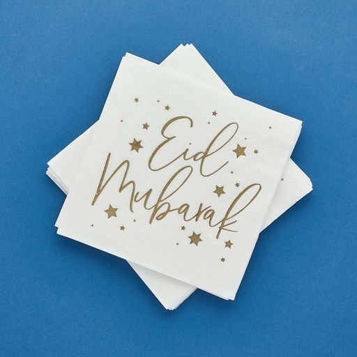 Picture of Eid Paper Gold Foiled Napkins