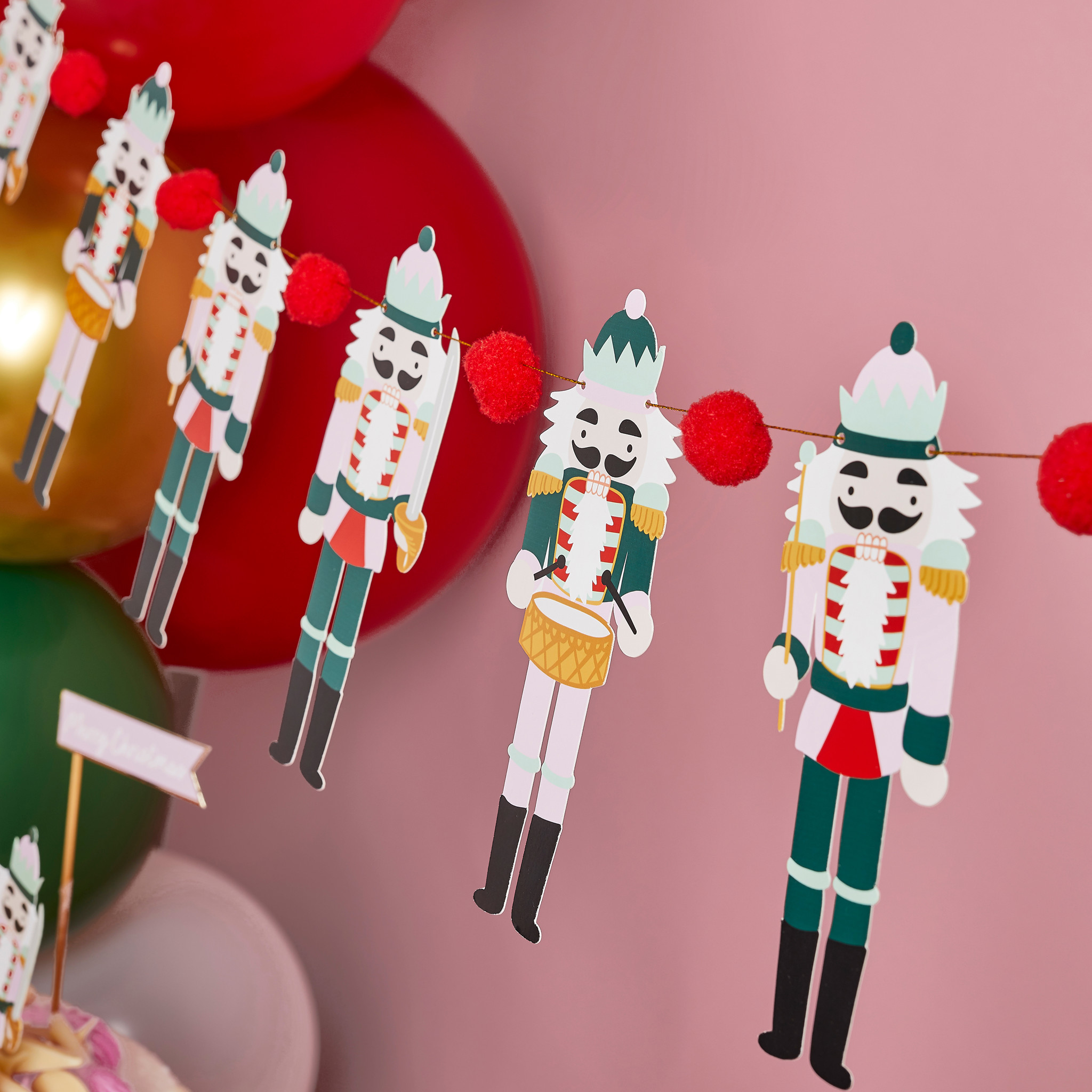 Picture of Nutcracker Pom Pom Garland