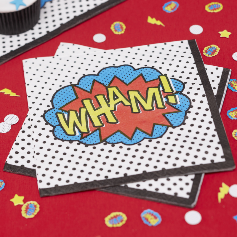 Picture of Comic Superhero Paper Napkins